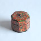 Vintage Tibetan Trinket Box thumbnail 3