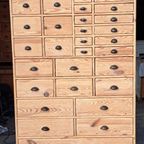 Unieke.grenen Ladekast 29 Lades Refurbished Puur Natuur thumbnail 2