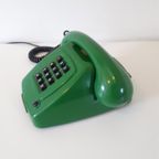 Vintage Groene Telefoon Retro Telefoon Jaren 60 70 thumbnail 3