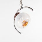 Italian Murano Glass Hanglamp From Mazzega thumbnail 4