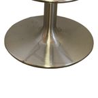 Leo Thafvelin - Johanson Design (Sweden) - Stainless Steel Bar Stool Eitch Leather Seating - Mark thumbnail 9