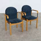 Vintage Stoelen | Armchairs | Kinnarps | Zweden thumbnail 5