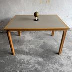 Danish Dining Table In Wood With With Grey Top , Magnus Olesen - 1970S thumbnail 2