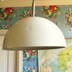 Vintage Dome Mushroom Hanglamp Hoffmeister Leuchten Jaren '70 thumbnail 4