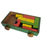 Dutch Design - Blokkenwagen - Ko Verzuu Voor Ado - 1950 thumbnail 5