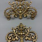 Set Antiek Koperen Ornamenten 2 Stuks thumbnail 5