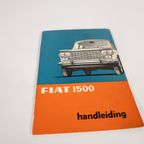 Fiat 1500 - Handleiding - Instructieboekje - 32 Pagina'S - 1970'S thumbnail 2