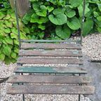 7 Vintage Antieken Franse Bistro Tuinstoelen Tuinstoel thumbnail 7