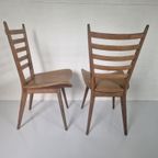 2 Vintage Cees Braakman Ladder Stoelen thumbnail 7