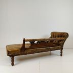 Prachtige Antieke Chaise Lounge Sofa / Daybed thumbnail 4