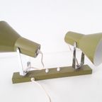 Mosgroene Anvia Lamp Dubbele Wandlamp Spotjes Muurlamp 70's thumbnail 2