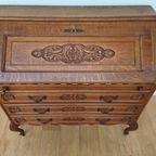 Vintage Secretaire Ladekast Landelijk Bureau Buro 014 thumbnail 17