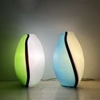 Set Of 2 Eglo Glass Table Lamps , 1990S thumbnail 5