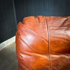 Vintage Schaapsleren Fauteuil Met Hoge Rug thumbnail 5
