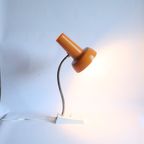 Oranje Bureaulamp Sis Leuchten 838, Duitsland 1960S thumbnail 10