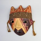 Peruaans Masker - Peru Cultuur -Wanddecoratie Kunstwerk - Peru thumbnail 3