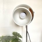 Goffredo Reggiani Chroom Eyeball Bureau Lamp - Space Age Jaren 60 thumbnail 4