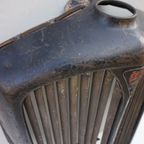 Antieke Radiator Grille Van Oldtimer Rover thumbnail 10