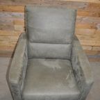Moderne Fauteuil Licht Groen thumbnail 4