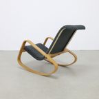 Schommelstoel/fauteuil "dondolo" Luigi Crassevig, 1970s thumbnail 5