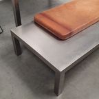 Karma Design Rvs Geborsteld Dutch Design Salontafel / Bank thumbnail 2