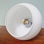 Tahiti-Lamp In Witte Opaline, Philips, 1960 thumbnail 9