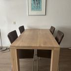 Massief Eikenhouten Tafel thumbnail 3