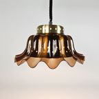 Herda Holland - Dutch Design - Hanglamp - Messing - Accryl - 70'S thumbnail 9