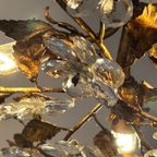 2 Beschikbaar ! 2 Italiaanse Bloemen Plafonieres Echte Vintage Toppers ! Kristal thumbnail 17