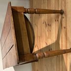 Antieke Petrin Tafel In Eikenhout Circa 1850 thumbnail 8