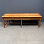 Grote Antieke Draperie Stoffen Tafel thumbnail 9