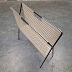 Vintage Lectuurrek Krantenbak Pikastro Stijl Fifties Design thumbnail 8
