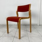 Set Van 4 Scandinavische Stoelen Kvist Denemarken thumbnail 6