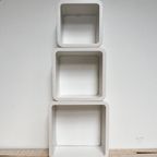 Set Van 3 Kubusvormige Wandkastjes, 1990’s thumbnail 3