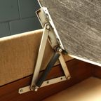 Vintage Deense Klepbank – Den Blaa Fabrik – Jaren 60 thumbnail 17