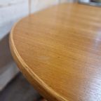 Xxl Vintage Deense Eettafel Uittrekbare Tafel Ronde Ovale thumbnail 16