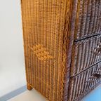 Rotan Jaren 80 Ladekast , 76 Cm Hoog thumbnail 10