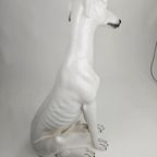 Grote Keramieken Vintage Windhond 80 Cm thumbnail 6
