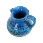 Blauwe Bitossi Vaas Oorvaas Rimini Blue Aldo Londi Design Sixties thumbnail 4