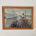 Antieke Foto Print? In Lijst Arcadia Boot thumbnail 4