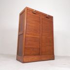 Eiken Rolluikkast Met 2 Luiken, 121 Cm Hoog thumbnail 5