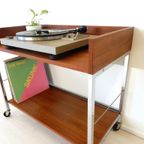 Retro Vintage Kast Lp Kast Tv Meubel Vinyl Audio Meubel thumbnail 6