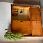 Vintage Mid-century Dressoir,high-board,barkast,vitrinekast thumbnail 5