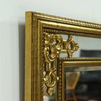 Large Decorative Gold Plated Mirror By Deknudt Belgium 1980s thumbnail 6