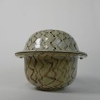 Keramische Pot Met Deksel Johan Van Loon, 1975 thumbnail 5