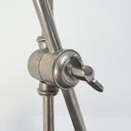 Zilverkleurige Vintage Bocx Tafellamp, 1980’S thumbnail 13