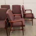 Set Van 8 Deense Teaken Armstoelen Prijs/set thumbnail 3