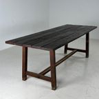 Kloostertafel Eettafel Antiek Massief thumbnail 6