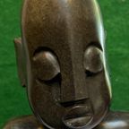 Shona African Stone Sculpture Zimbabwe H = 55Cm thumbnail 3