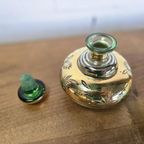 Set Van 3 Vintage Glazen Potjes / Parfumset / Toiletset thumbnail 5